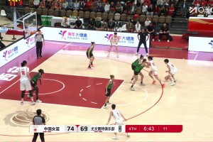 热身赛-韩旭23分 杨舒予12+8&关键三分 中国女篮再胜尤文图特