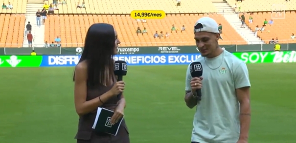 安东尼：在曼彻斯特经历艰难时期，现在很快乐考虑做个贝蒂斯文身