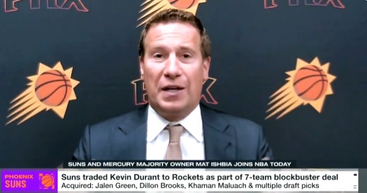 太阳老板谈交易：与KD的合作没有成功 我们得到了五名喜欢的球员