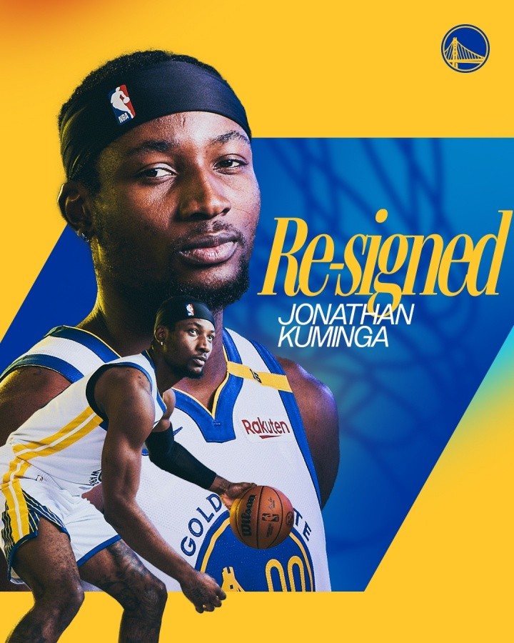 漫长的谈判结束了！2年4850万！官方：勇士已和库明加完成续约